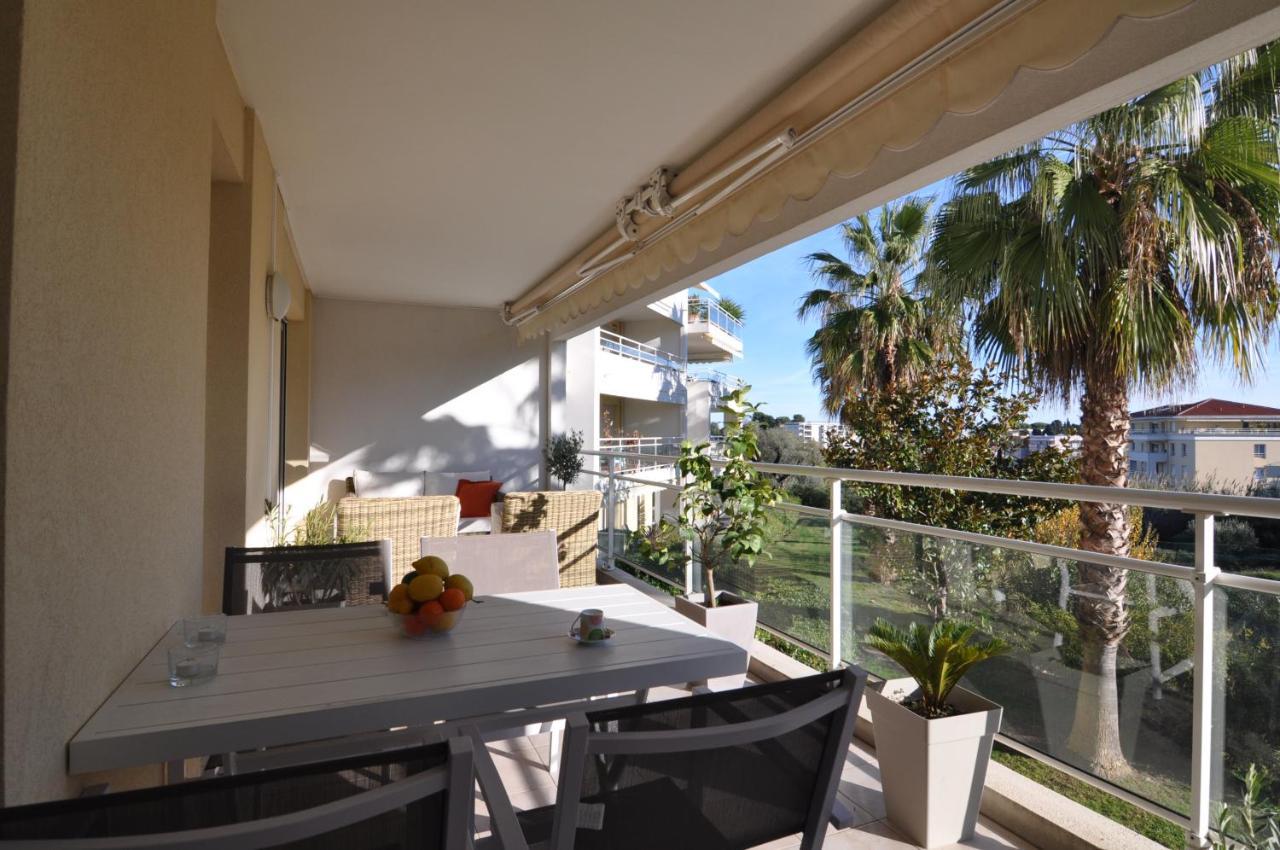 Elegant One-Bedroom Apartment With Swimming Pool - Stayinantibes - Le Vallon Eksteriør bilde